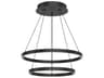 Cerchio Black Round Chandelier