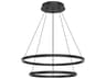 Cerchio Black Round Chandelier