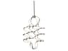 Synergy Antique Silver Chandelier