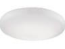 Trafalgar White Round Flush Mount