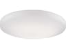Trafalgar White Round Flush Mount