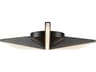 Tachi Urban Bronze Geometric Flush Mount