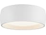 Savile White Drum Flush Mount