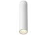 Lorna White Cylinder Flush Mount