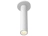 Lorna White Cylinder Flush Mount