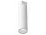 Lorna White Cylinder Flush Mount