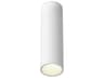 Lorna White Cylinder Flush Mount