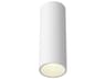 Lorna White Cylinder Flush Mount
