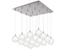 Bolla 16-Light Chrome Globe Pendant