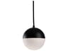 Monae Black Globe Mini Pendant