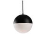 Monae Black Globe Mini Pendant