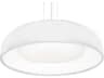 Beacon White Round Pendant