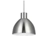 Chroma Brushed Nickel Dome Pendant