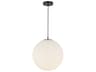 Marco Black Globe Pendant