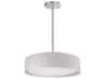 Dalton Beige Brown Drum Pendant