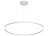 Cerchio White Round Pendant