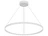 Cerchio White Round Pendant
