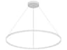 Cerchio White Round Pendant