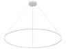 Cerchio White Round Pendant