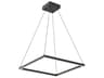 Piazza Black Linear Pendant