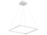 Piazza White Linear Pendant