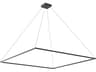 Piazza Black Linear Pendant