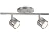 Lyra Brushed Nickel Cylinder Track & Rail Light