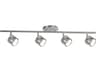Lyra Brushed Nickel Linear Track & Rail Light