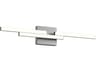 Anello Minor Brushed Nickel Vanity Light