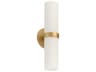 Milano Brushed Gold Wall Sconce