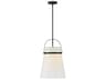 Tori 1-Light Black Bell Pendant