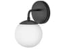 Julep 1-Light Black Wall Sconce