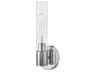 Shea 1-Light Chrome Wall Sconce