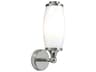 Eliot 1-Light Polished Chrome Glass LED Wall Sconce