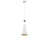 Etoile 1-Light White Mini Pendant