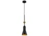 Etoile 1-Light Matte Black Mini Pendant