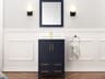 Wa Series Blue Vanity