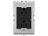 Adorne Graphite Smart Outlet with Netatmo Plus-Size