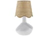 Aviara White Table Lamp