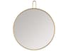 Athanasia Gold Wall Mirror Round