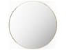 Aranya Gold Wall Mirror Round