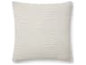 Silver 22" x 22" Pillow Cover