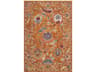 Padma Collection Area Rug in Orange Multi