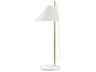 Yuh Brass White Desk Lamp