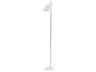 Yuh Brass White Floor Lamp
