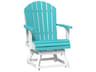 Recycled Plastic Adirondack Swivel Dining Height Chair