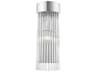 Norwich 1-Light Polished Chrome Crystal Wall Sconce