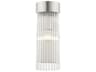 Norwich 1-Light Brushed Nickel Crystal Wall Sconce