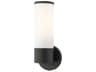 Lindale 1-Light Black Glass Wall Sconce