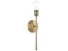 Lansdale 1-Light Antique Brass Wall Sconce